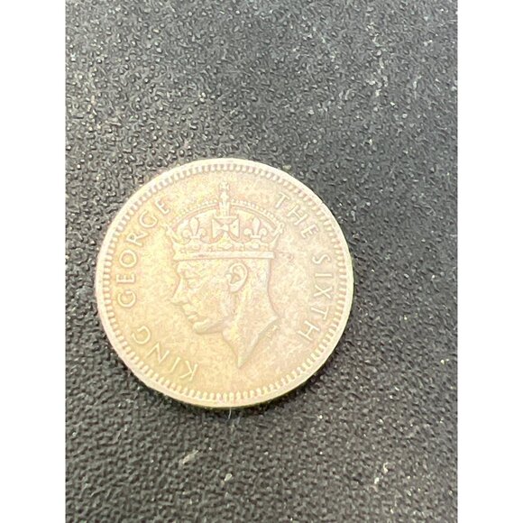 Southern Rhodesia 3 Pence Coin 1952 King George VI Copper-Nickel Currency - Picture 1 of 3